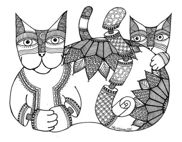 Мандалы Кототерапия