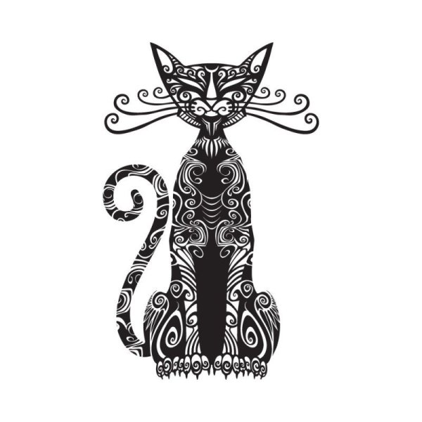 Орнамент кошки