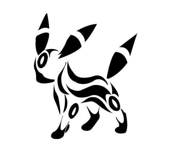 Umbreon тату