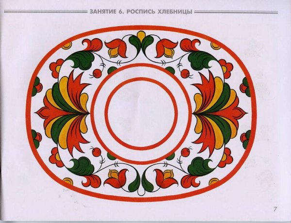 Росписи Северной Двины пермогорская роспись раскраска