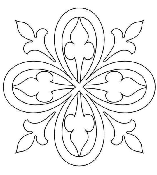 Орнаменты. Раскраска