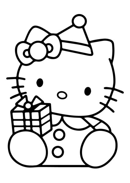Новогодняя Хелло Китти
