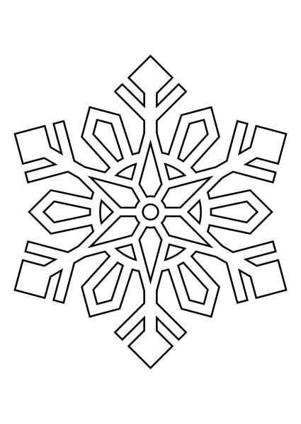 Снежинки для вырезания