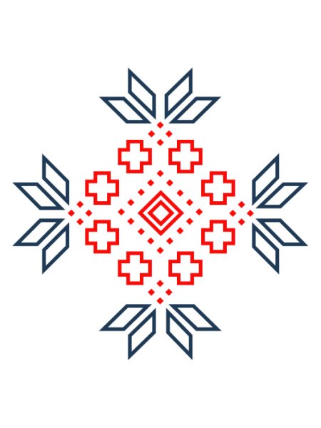 Белорусский рисунок орнамент