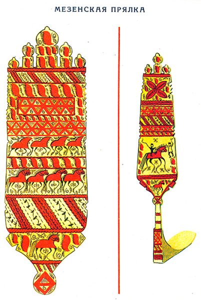 Мезенская прялка