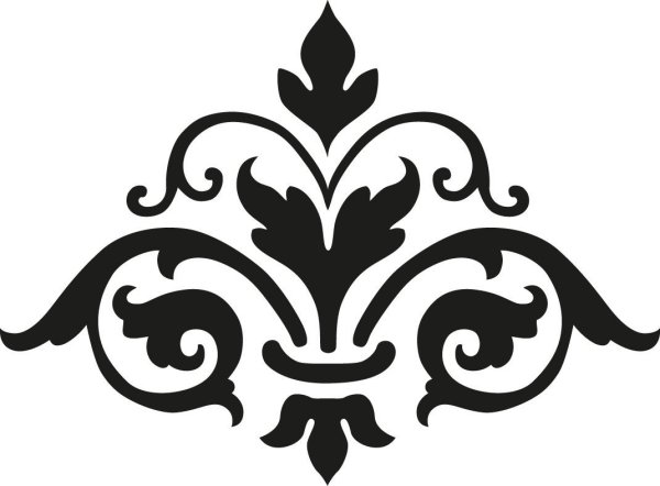 Трафареты узоров для декора