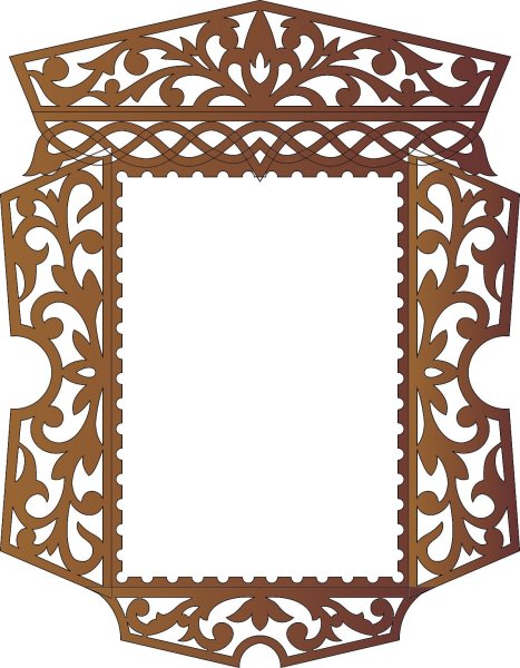 Резные наличники на окна вектор