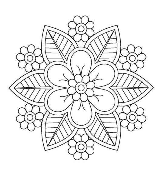 Узоры для раскрашивания