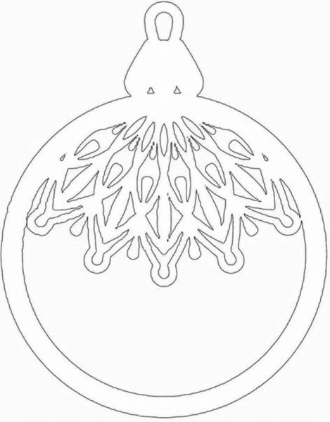 Новогодние шары на окна