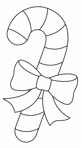 Новогодний леденец раскраска