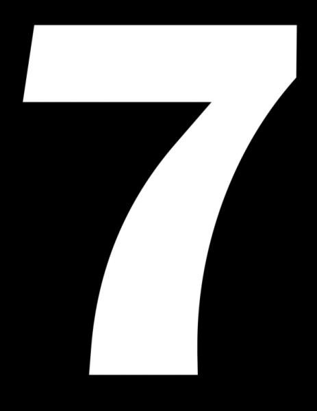 Цифра 7 картинка