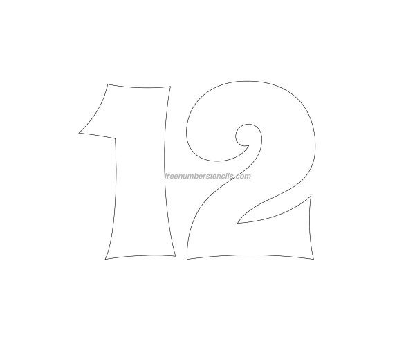 Трафарет 12