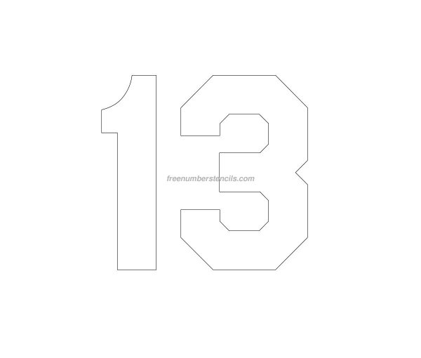Трафарет 13