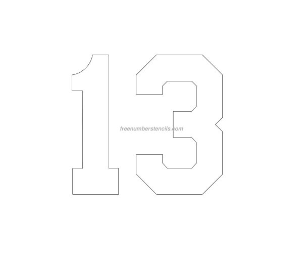 16 Трафарет