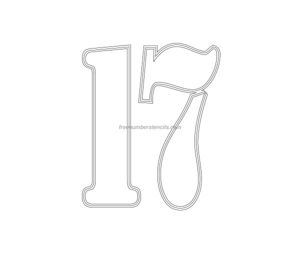 Трафарет 17