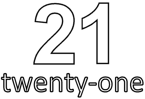 21 Трафарет