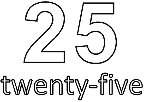 Трафарет 25