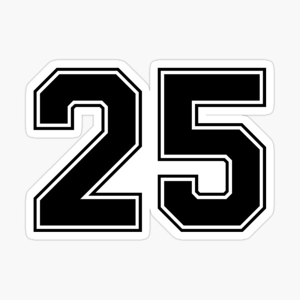 Цифра 25