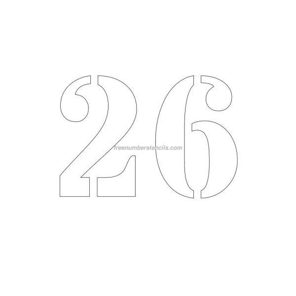 Цифра 16 трафарет для торта