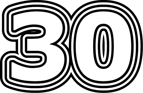 Цифра 30
