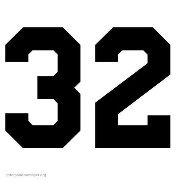 Цифра 32