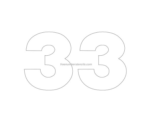 Цифра 13 трафарет для торта