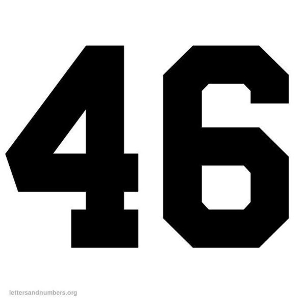 Цифра 46