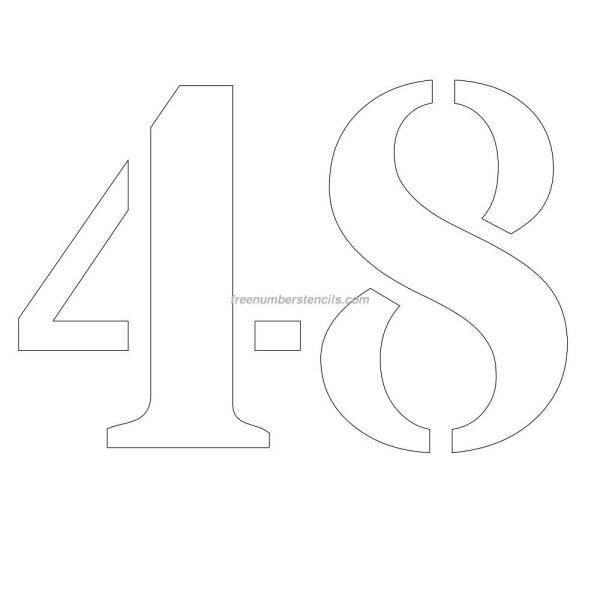 Трафарет 48