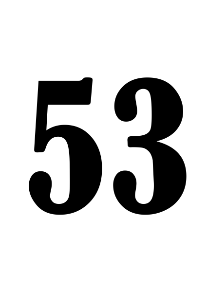 Цифра 53