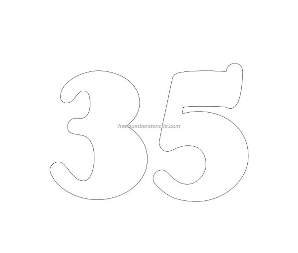 Трафарет 35 для торта