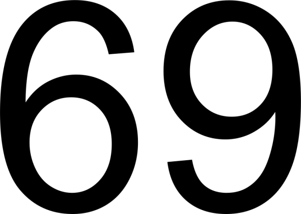 Значок 69