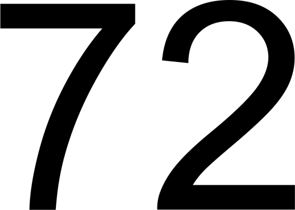 72 Число