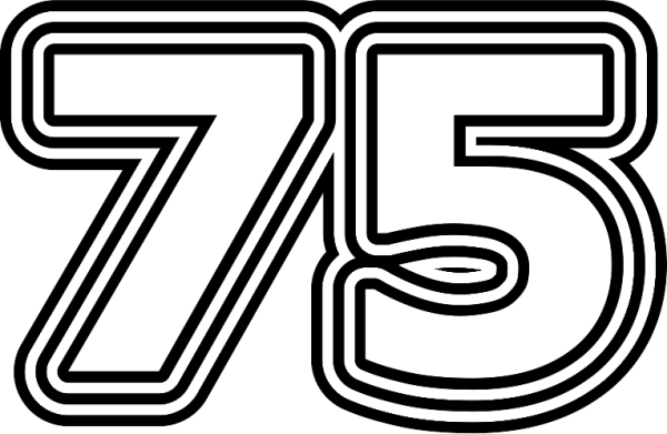 Цифра 75