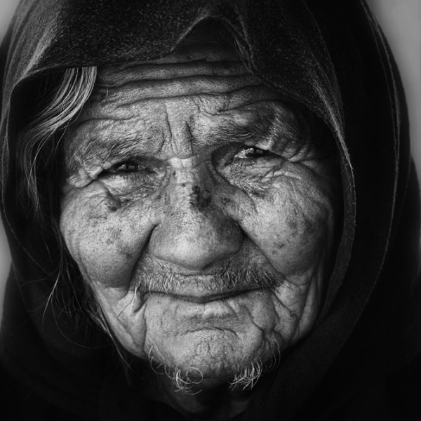 Лицо старухи