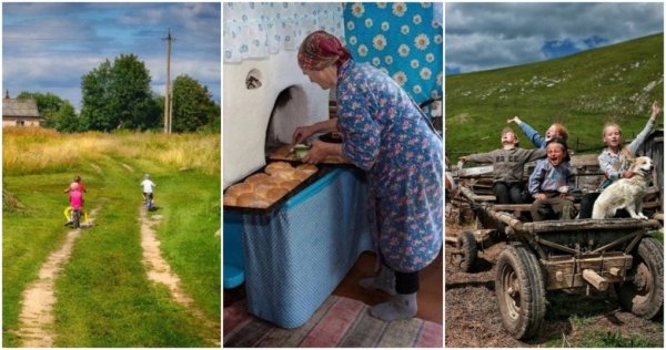 Детство в деревне у бабушки