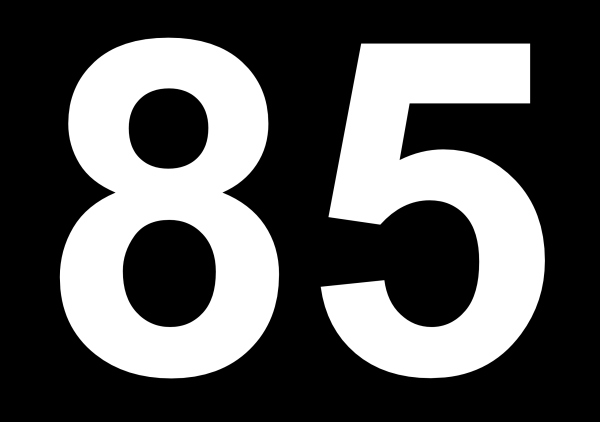 Цифра 85