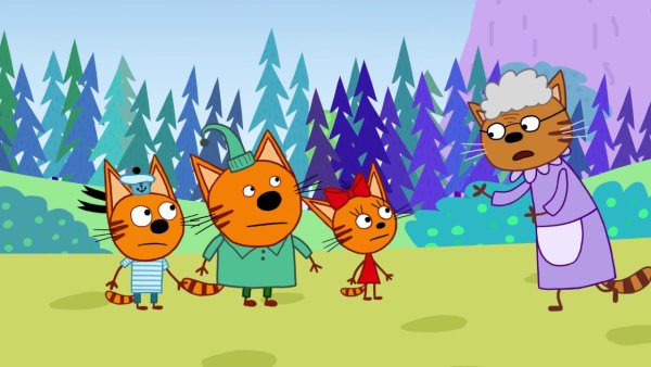 Три кота мультсериал 3 сезон