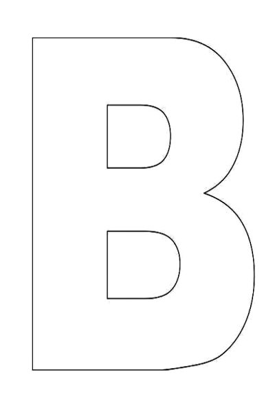 Буквы формата а4