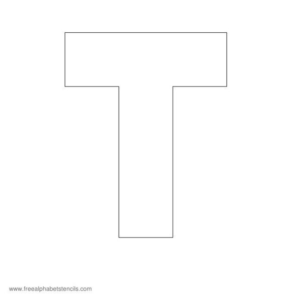 Трафарет букв для вырезания