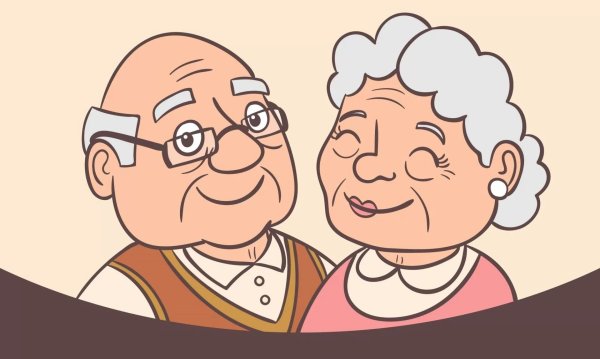 Рисунок ко Дню пожилого человека