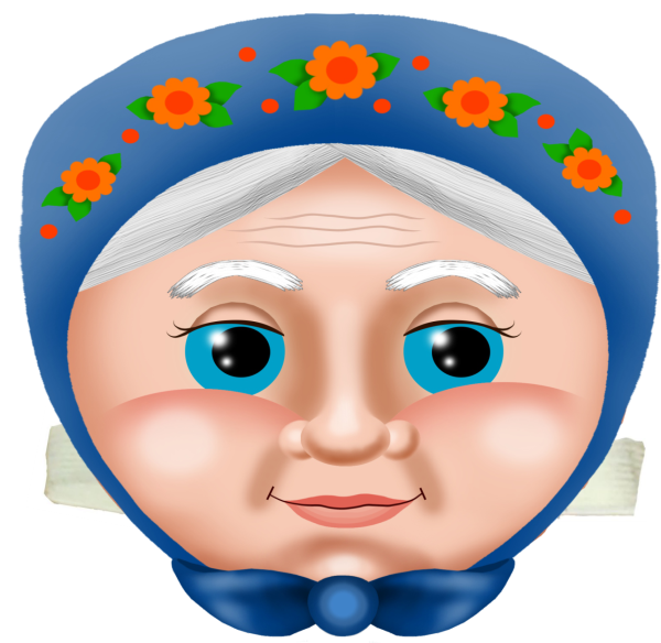 Маска "бабушка"