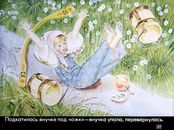Бабушка внучка и Курочка русская народная сказка