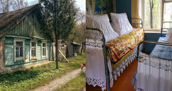 Деревенский домик детства