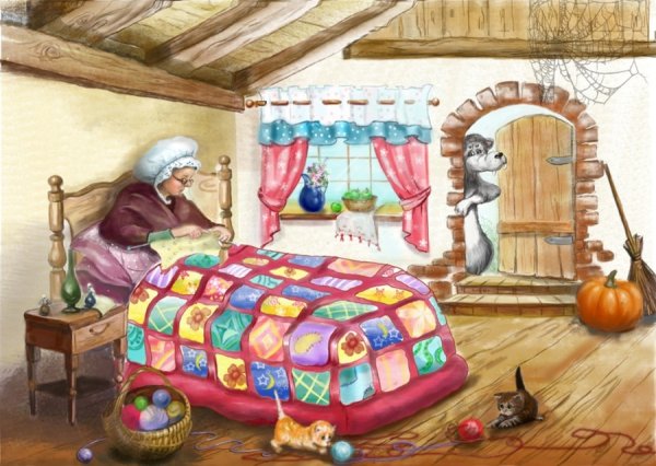 Домик бабушки красной шапочки
