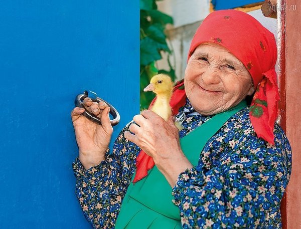 Добрая бабулька