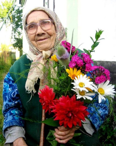 Цветочки для бабули