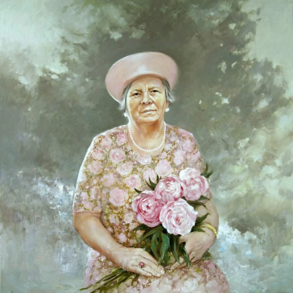 Бабушка рисунок