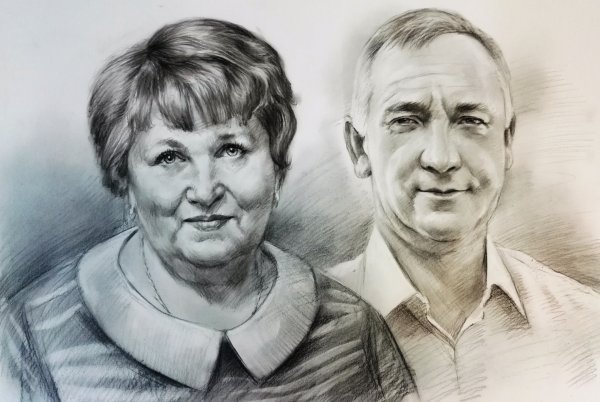 Портрет бабушки и дедушки