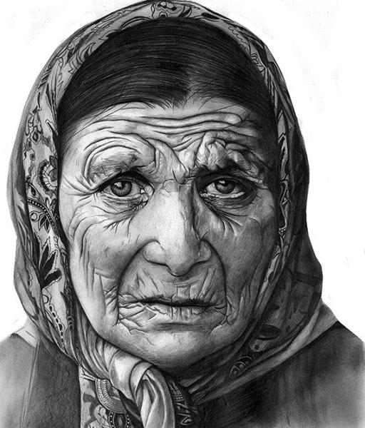 Картинки моя бабушка портрет (48 фото)