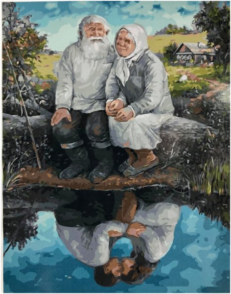 Живопись Леонид Баранов дед да баба